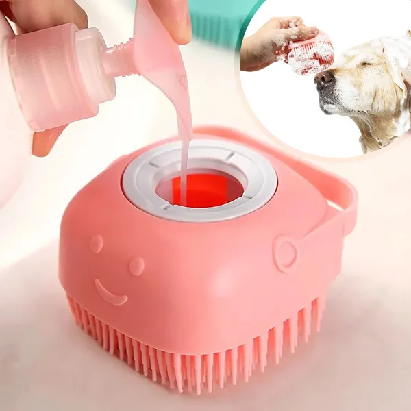 Hondenwasborstel Douche Shampoo Scrubber