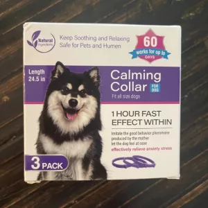 Ontvangen 3 stuks Honden Kalmerende Feromoon Halsband van klant W**l