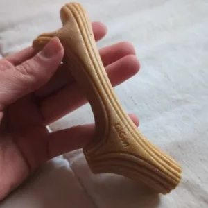Ontvangen houten gewei kauwstok voor honden van klant J***h.