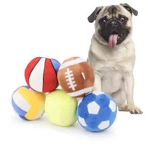 dog squeak toy, dog ball toy, football dog toy