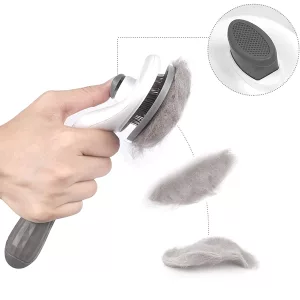 dog brush, dog comb, hair removal brush, self cleaning dog brush