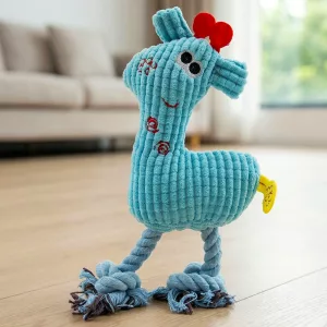 cute toy for dogs, fleece toy, fleece dog toy, fleece tug toy, cute dog chew toys