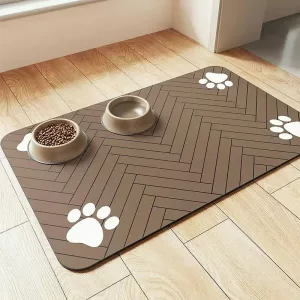dog feeding mat, dog placemat, dog food mat, dog water bowl mat, dog food mat waterproof