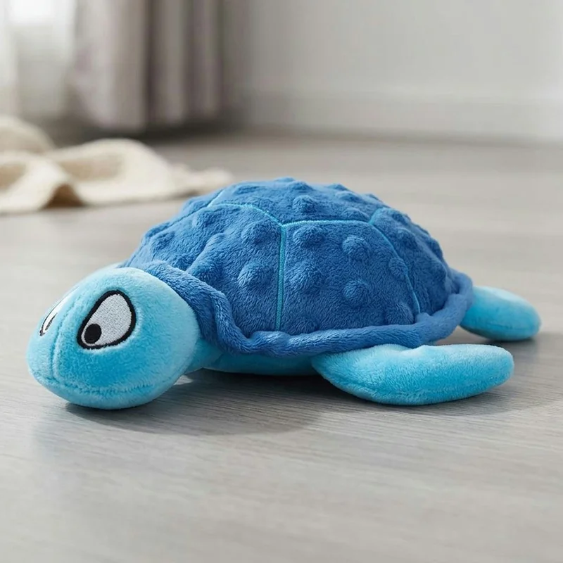 Schattig Zacht Schildpad Interactief Piepend Hondenspeeltje